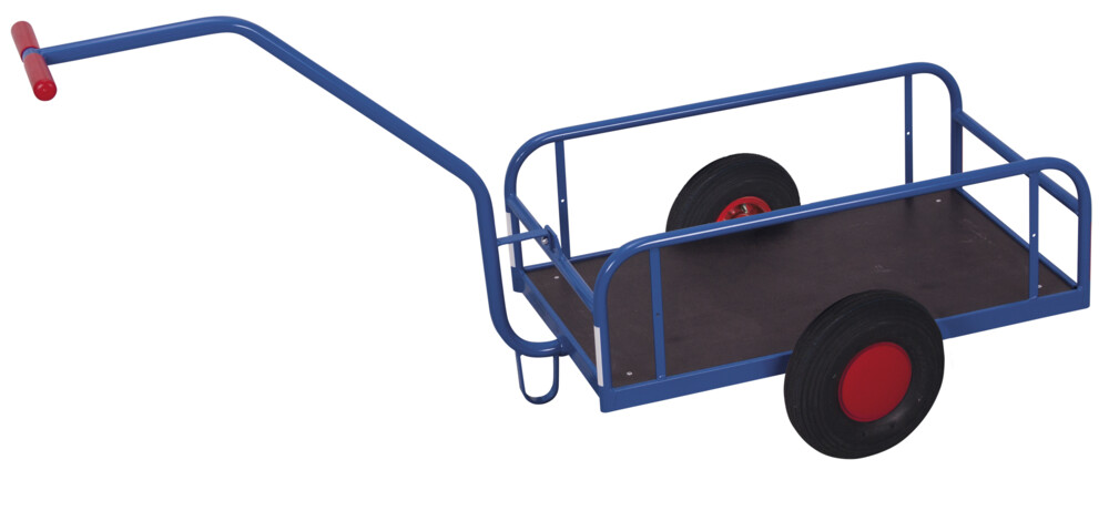 Hand truck without side walls