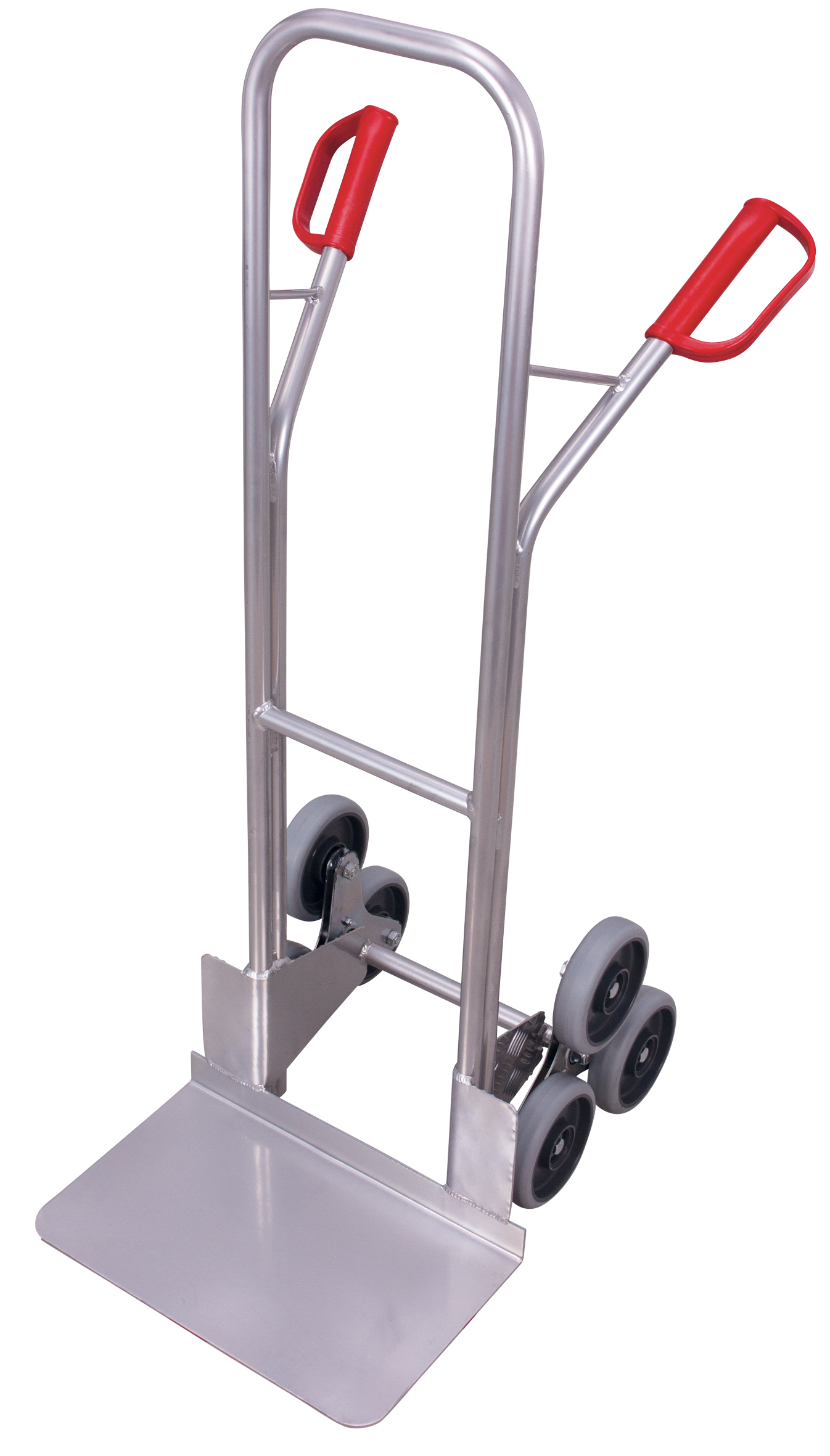 Aluminium Treppenkarre mit 2 dreiarmigen Radsternen