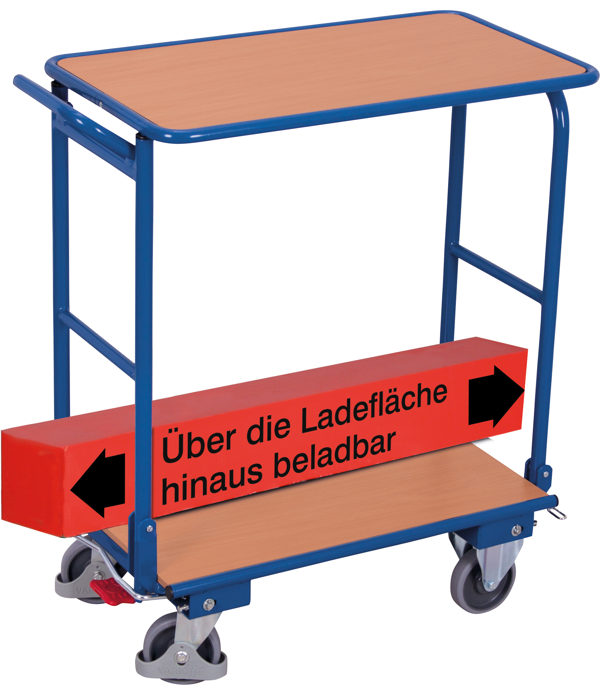 Chariot à 2 dossiers repliables