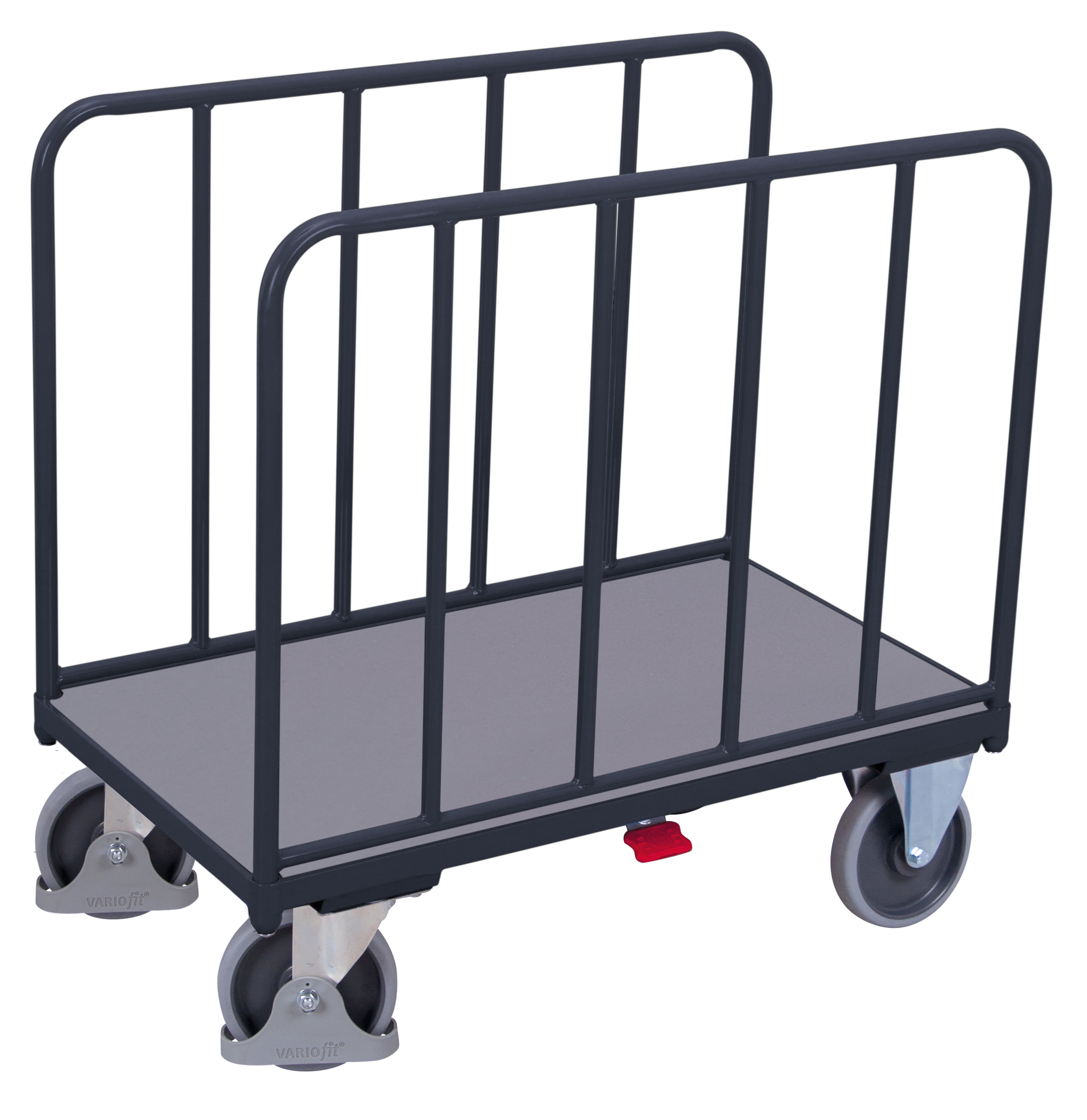 Seitenbügelwagen mit Rohrwänden