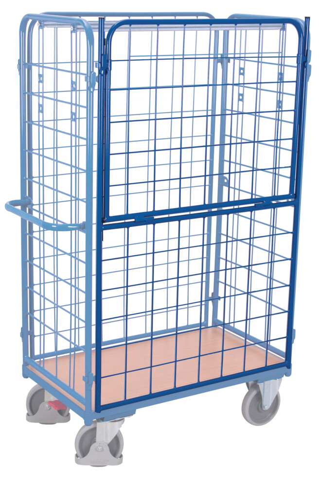 Längswände halb abklappbar für Paket-/Etagenwagen, hoch Längswände halb abklappbar für Paket-/Etagenwagen, hoch