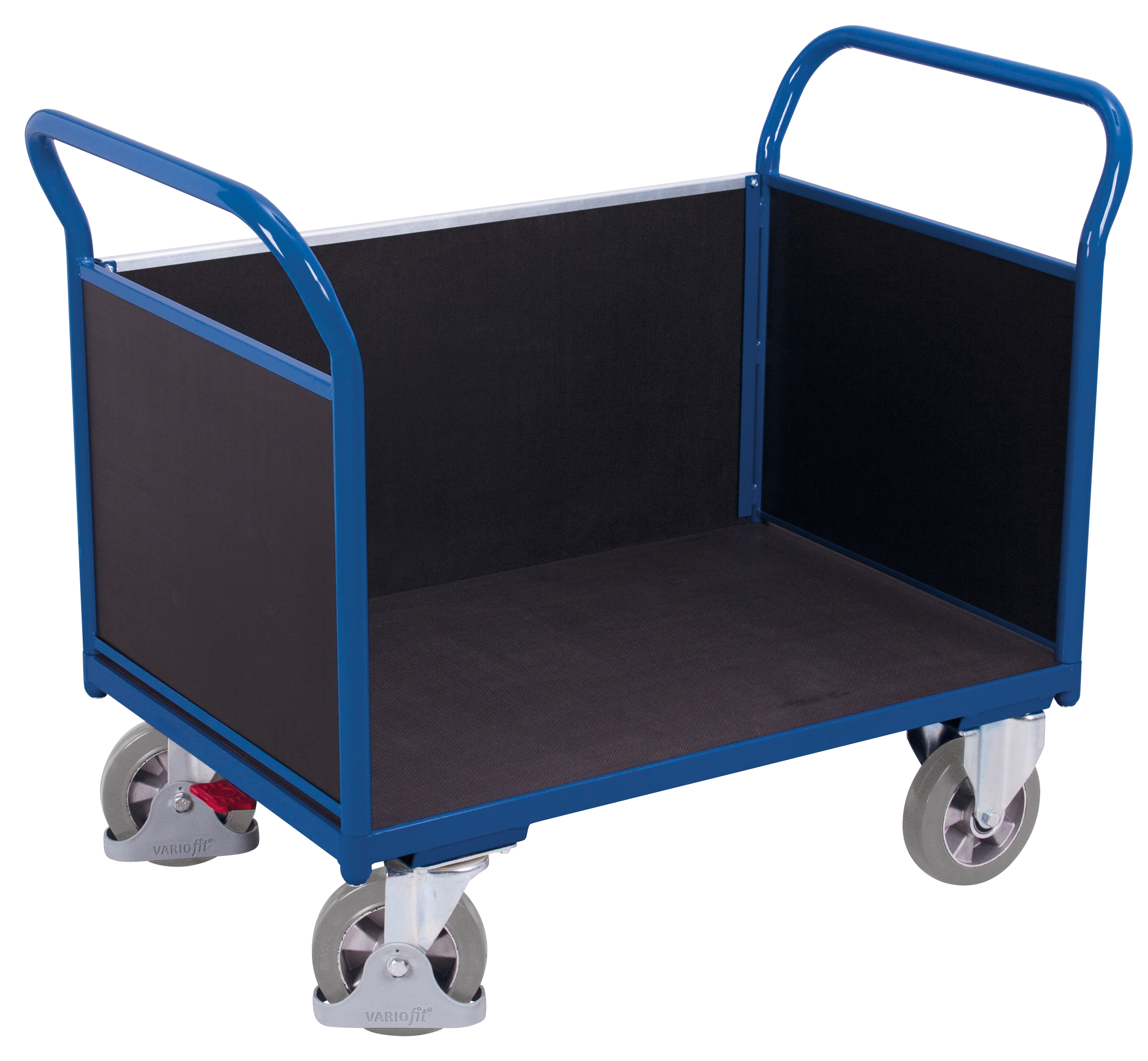 Dreiwandwagen mit Siebdruckplatte