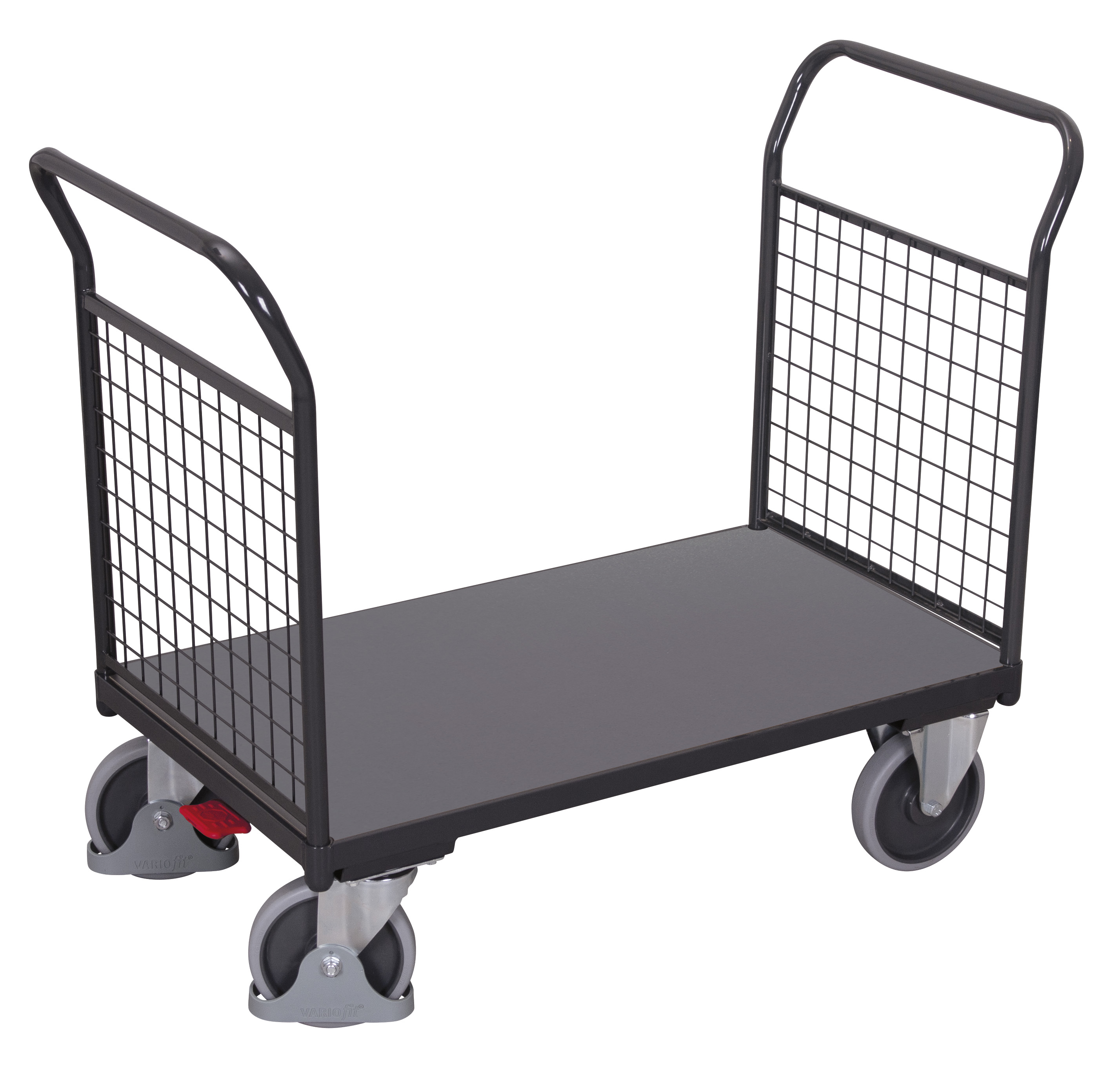 Doppel-Stirnwandwagen mit Draht