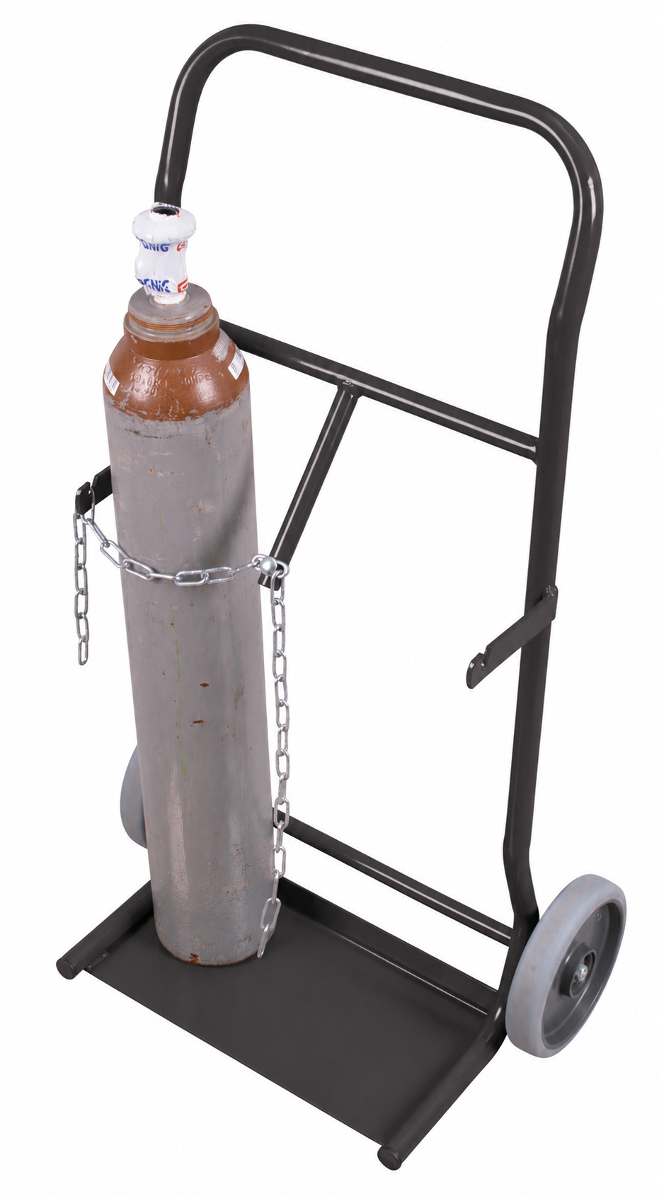 Stahlflaschenkarre für 2 Flaschen a 10 Ltr. Inhalt