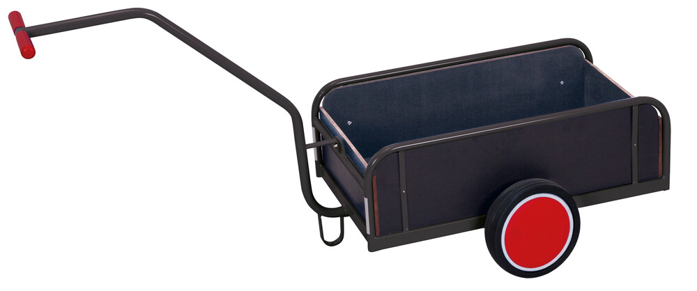 Hand truck with side walls