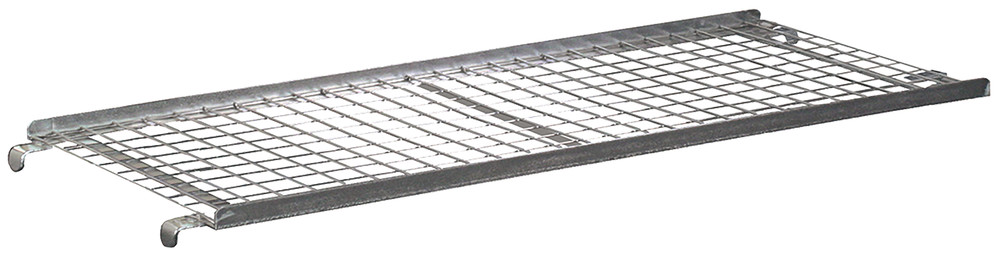 Galvanised shelves for shelf trolley