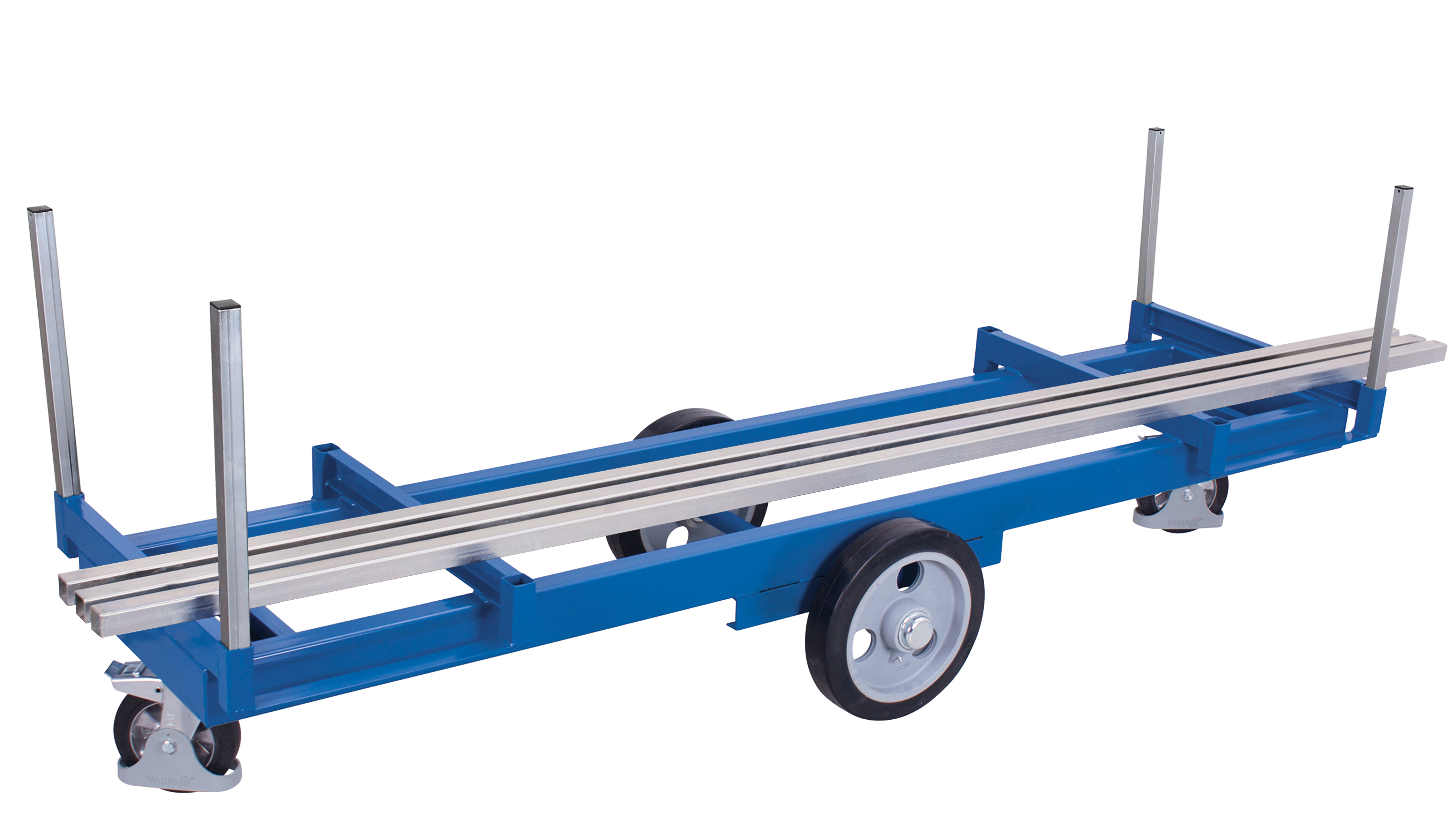 Langmaterialwagen mit 4 Rungen
