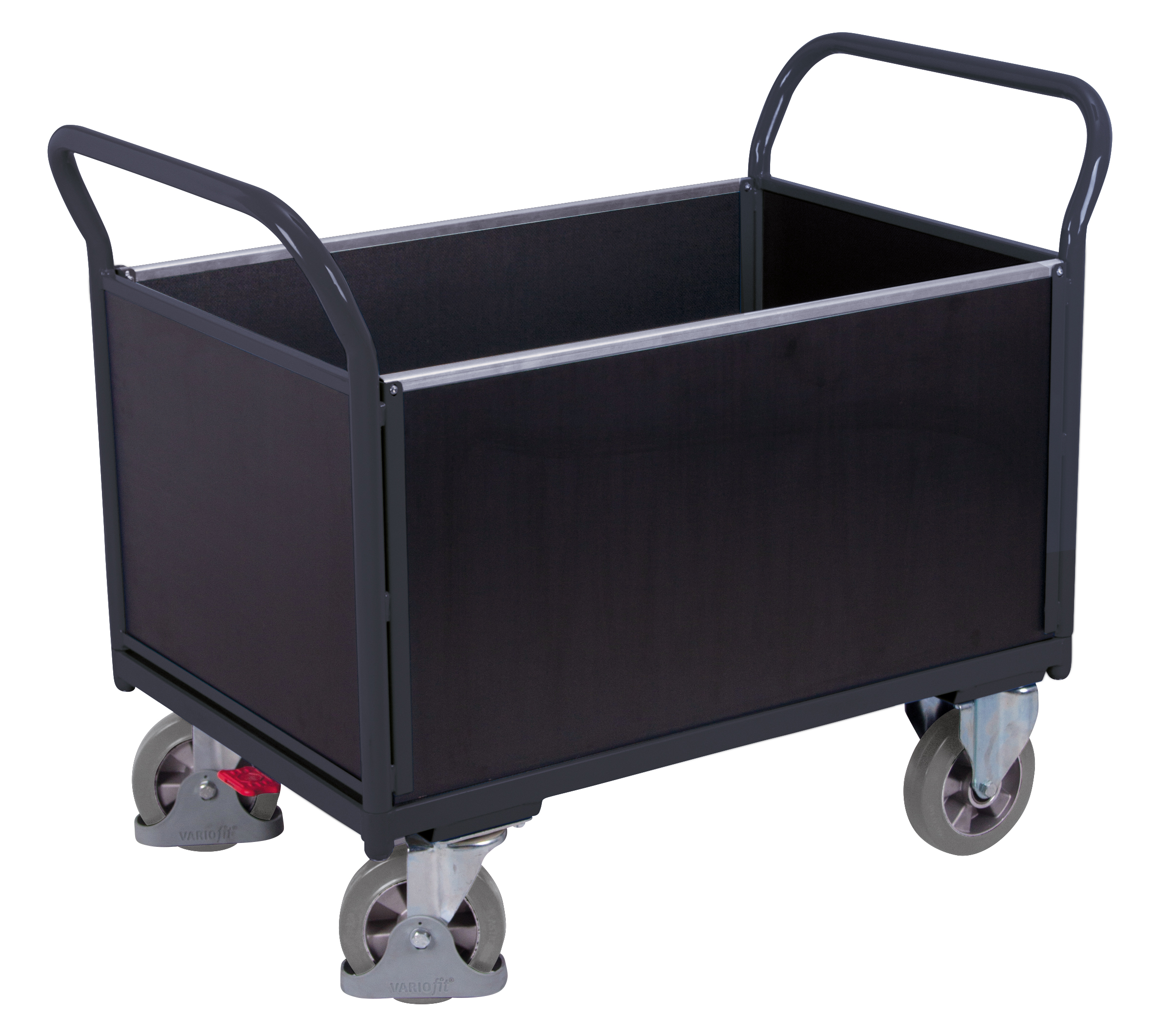 Vierwandwagen mit Siebdruckplatte