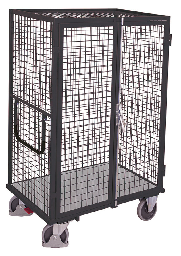 Shelf trolley fixed welded