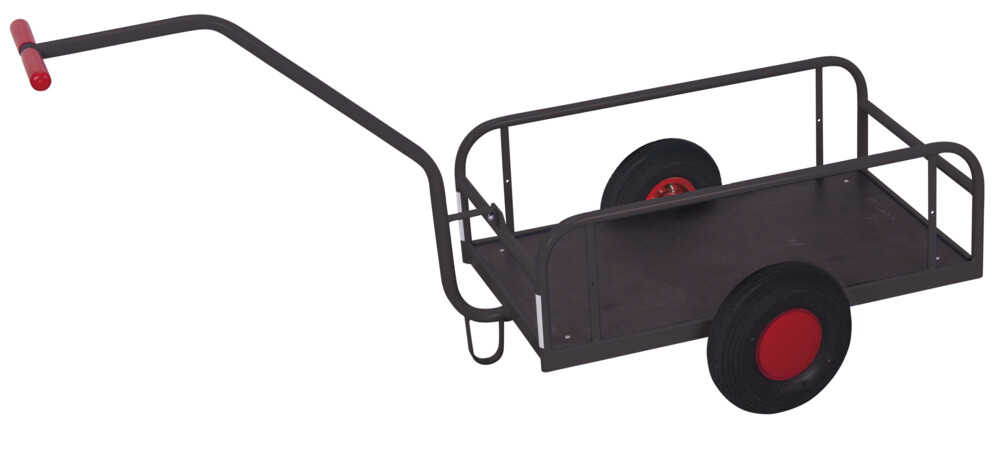 Hand truck without side walls