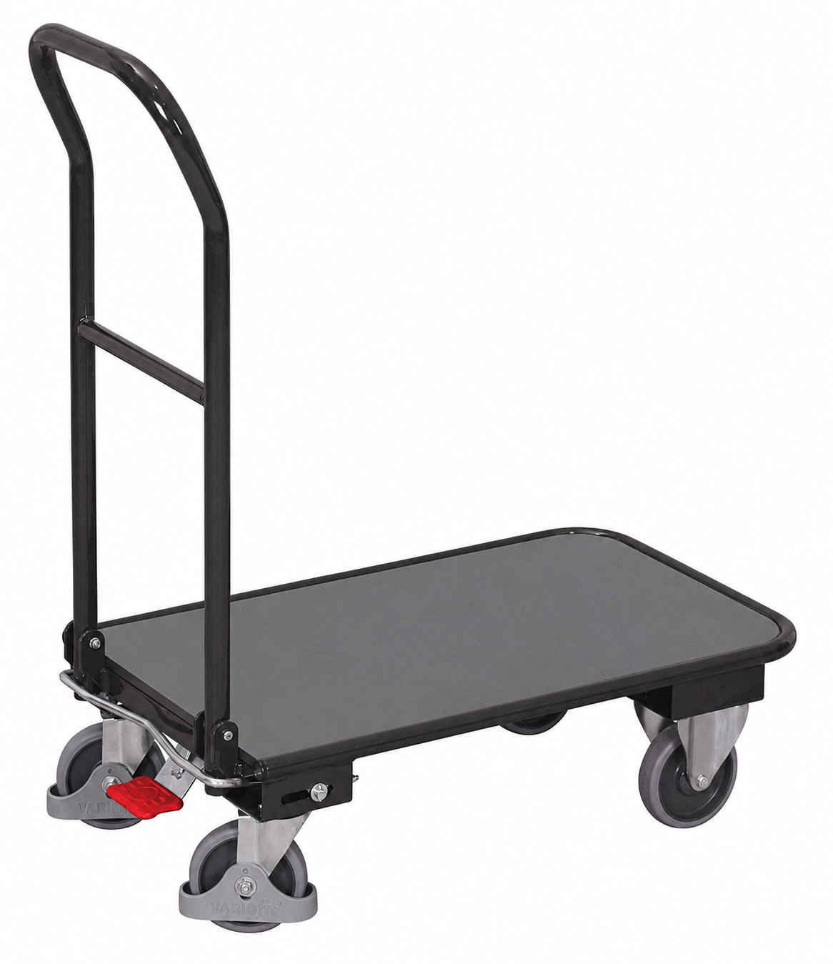 Chariot à dossier repliable