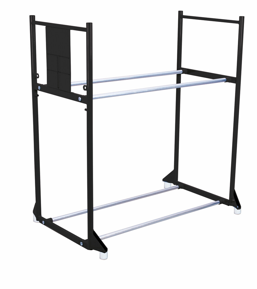 Tyre rack with 2 levels