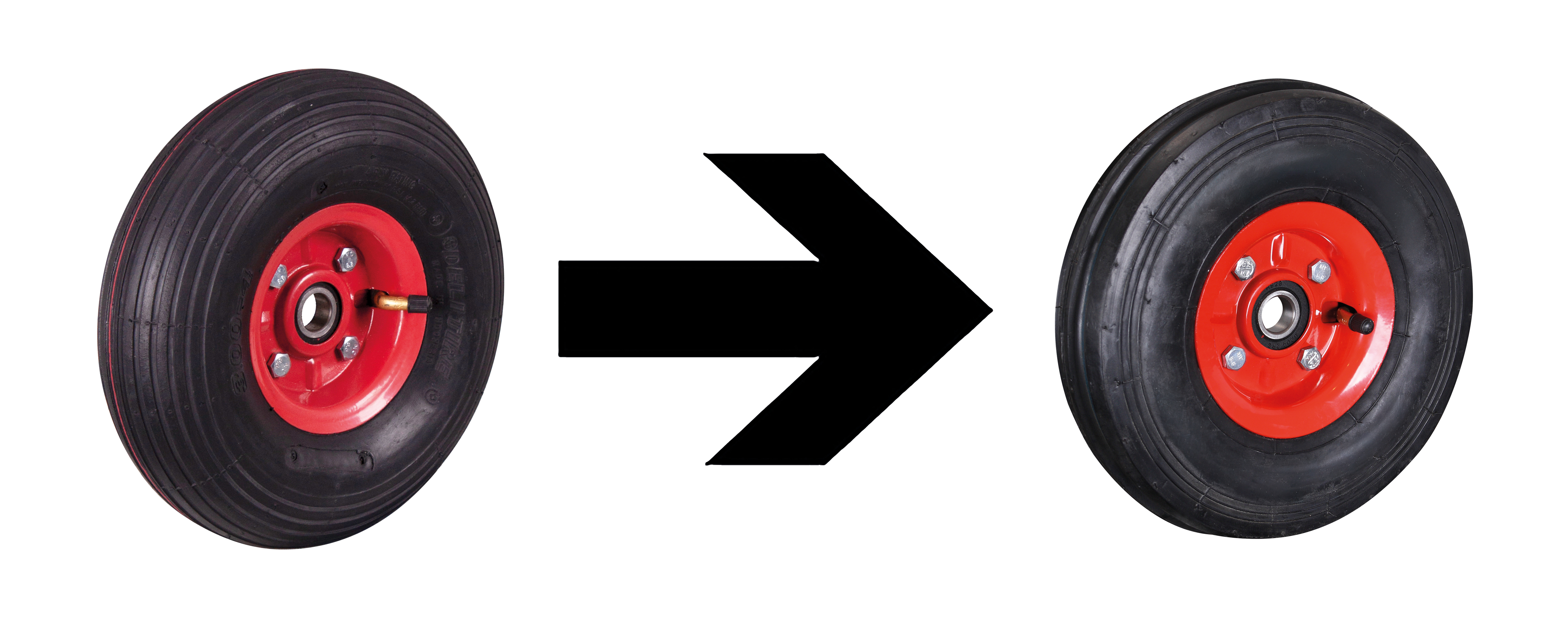 Supplément pour roues pneumatique "Prime"