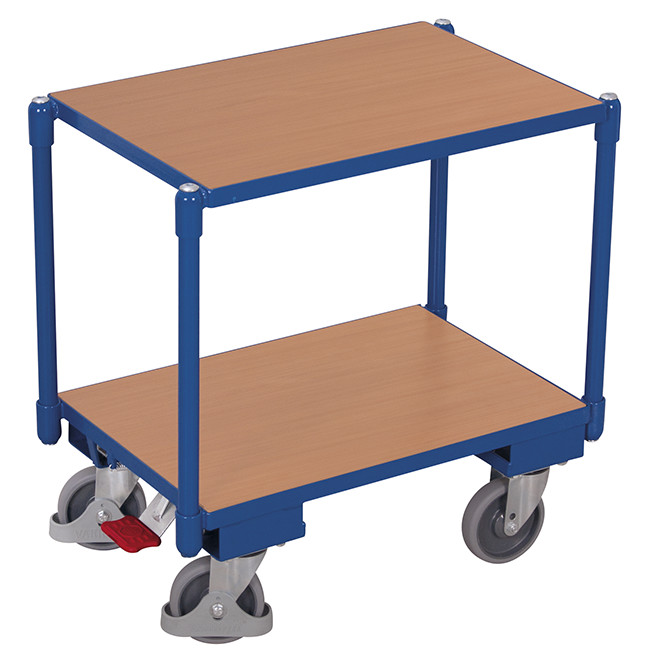 Euro system dolly with 2 load surfaces Euro system dolly with 2 load surfaces