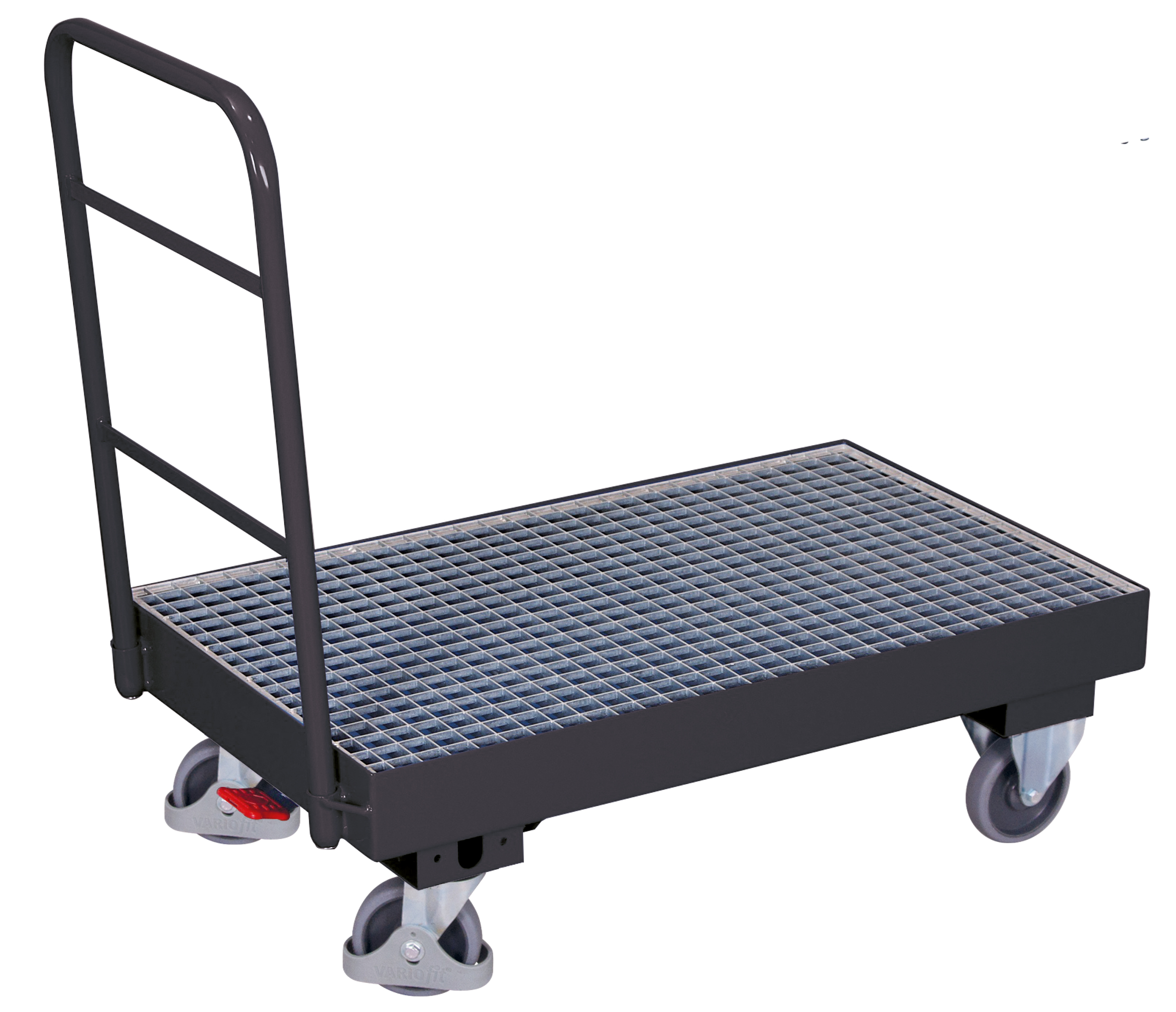 Schiebebügelwagen mit Auffangwanne