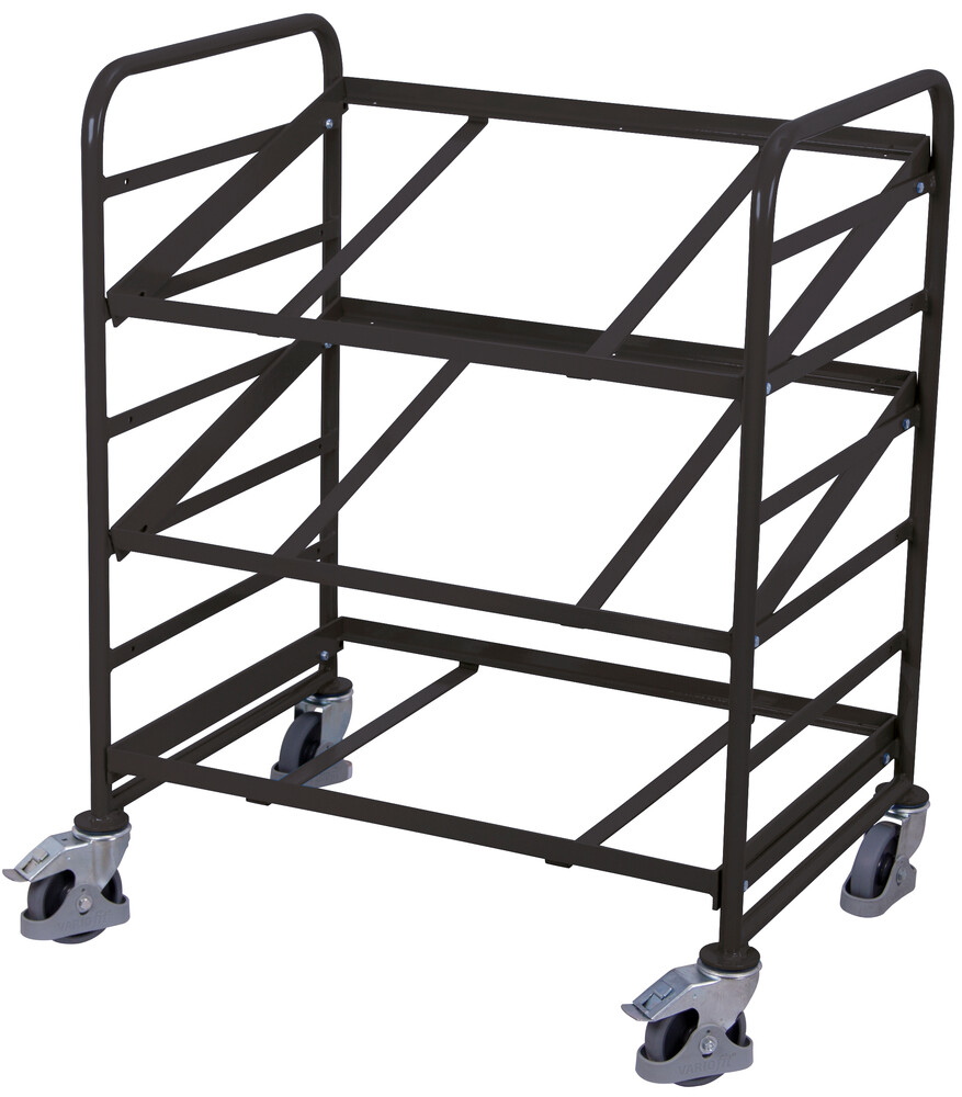 Chariot porte-bacs norme européenne Chariot porte-bacs norme européenne