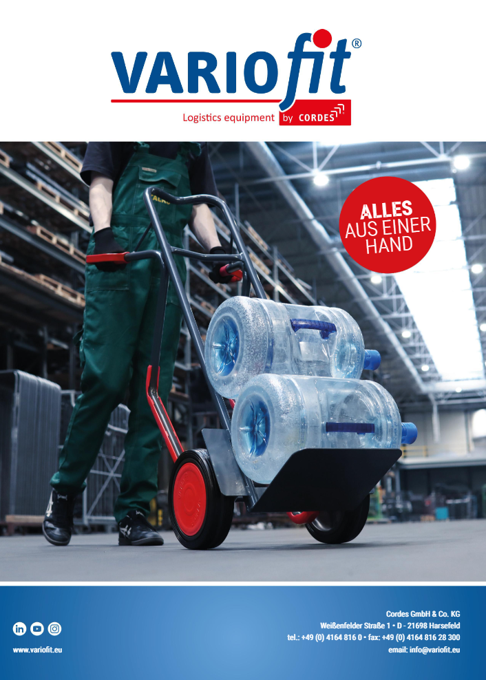 Cordes / VARIOfit - Unsere Produktvielfalt 2026