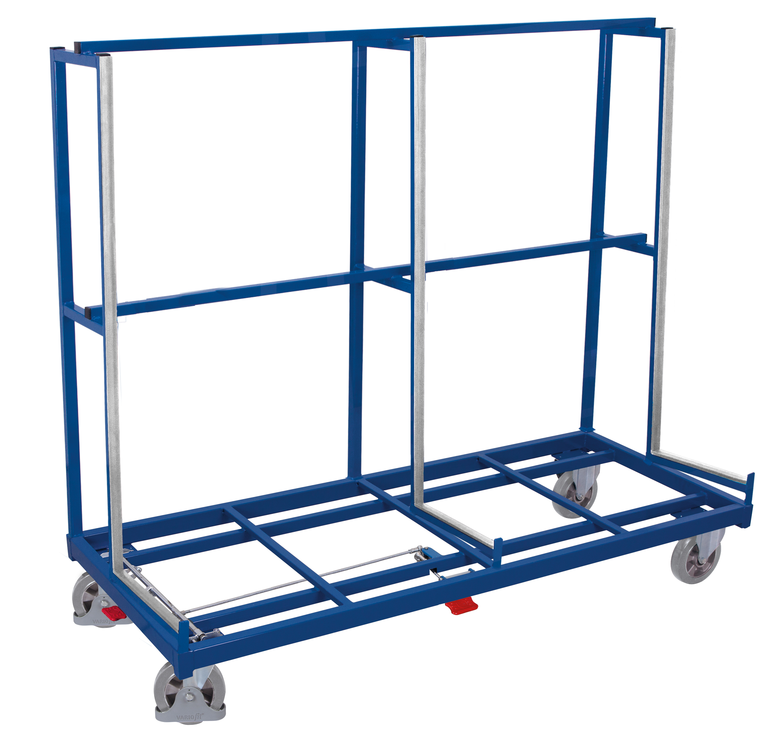 Plattenwagen einseitig