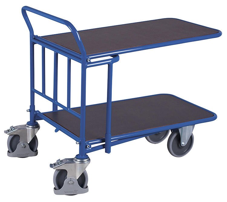 Chariot C+C avec 2 plateaux en contre-plaqué étanche, surface sérigraphié Chariot C+C avec 2 plateaux en contre-plaqué étanche, surface sérigraphié