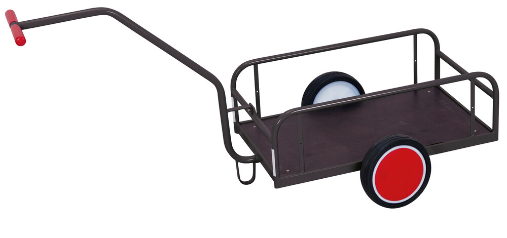 Hand truck without side walls