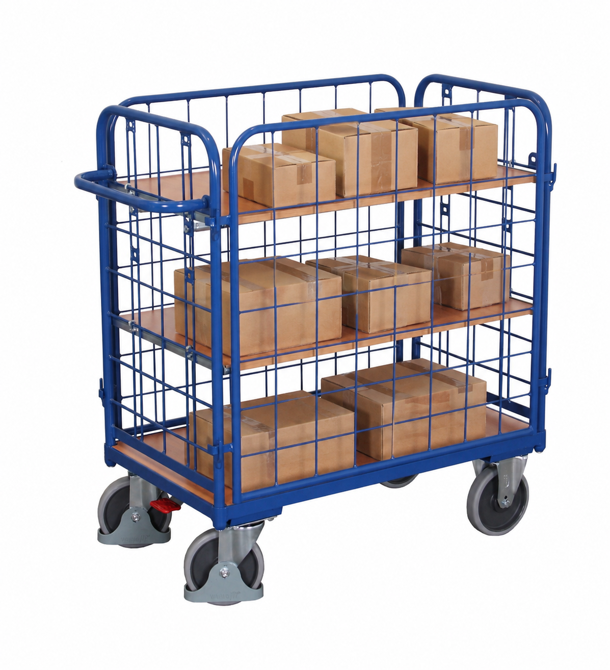 Etagenwagen niedrig