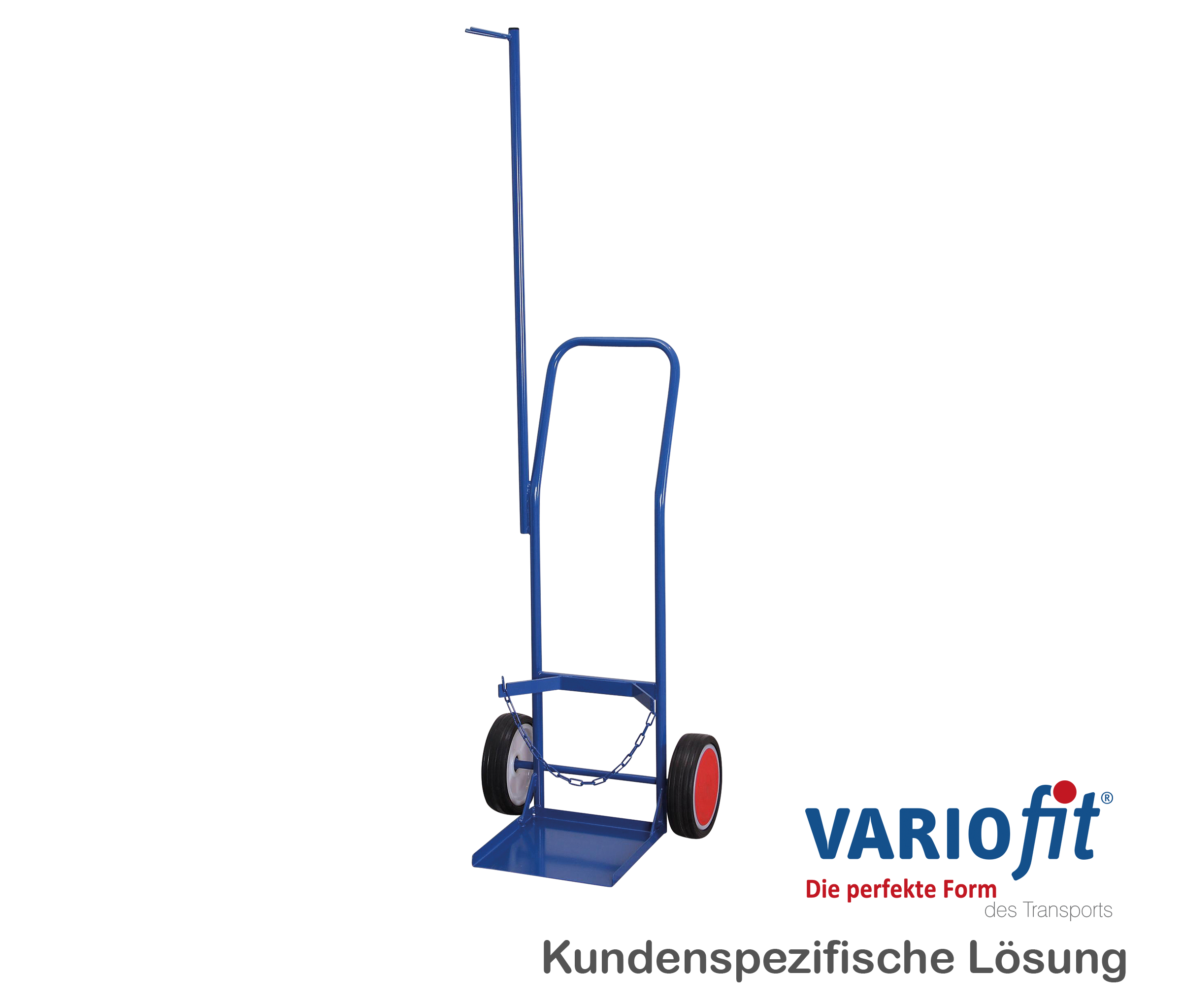 Stahlflaschenkarre für 1 Propangasflasche a 11 kg