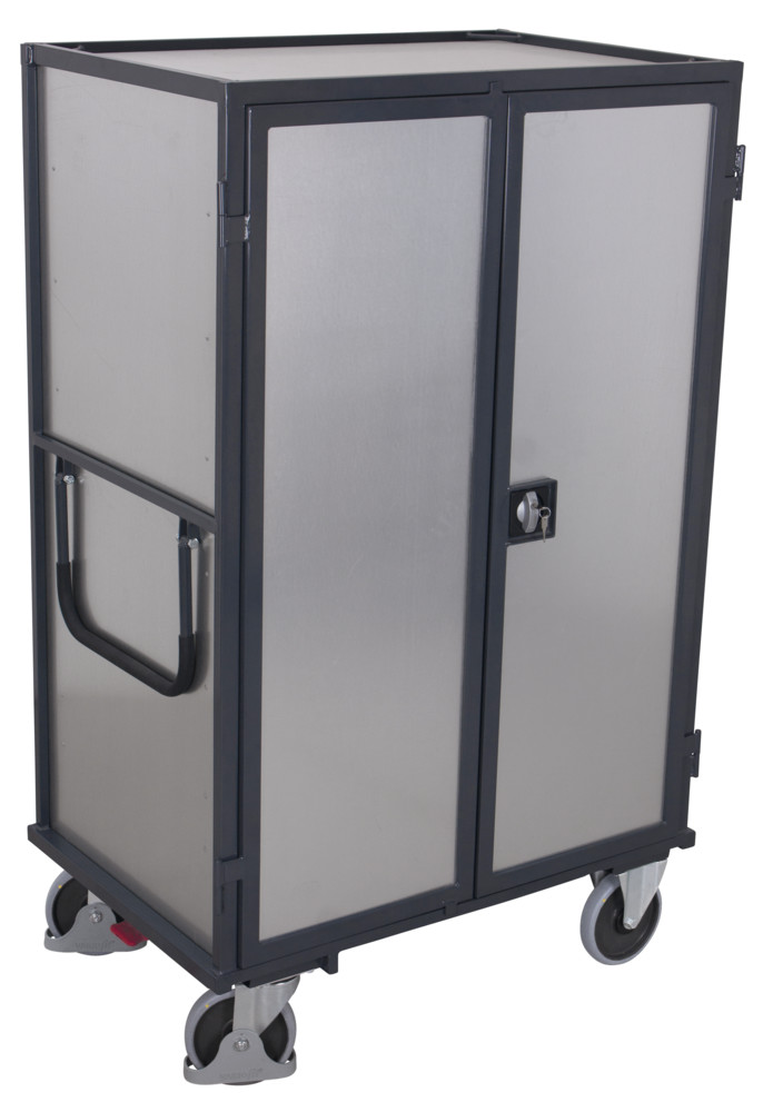 ESD shelf trolley fixed welded