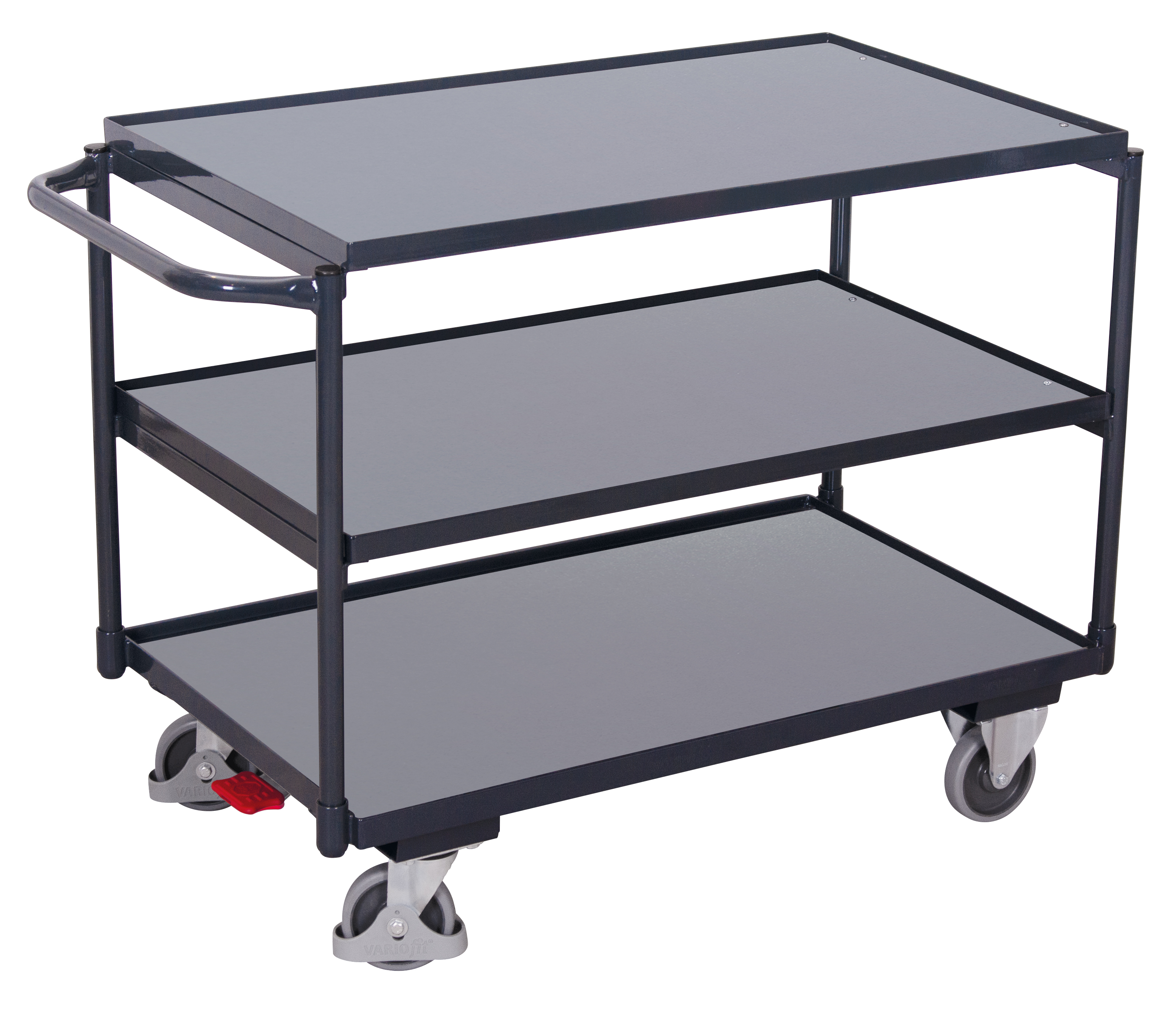 Tischwagen mit 3 Ladeflächen