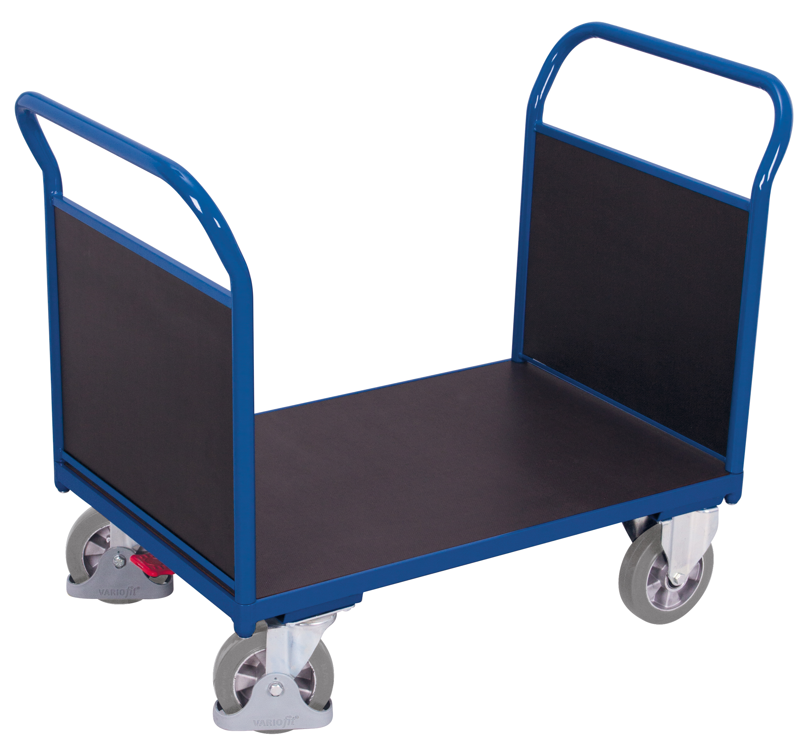 Doppel-Stirnwandwagen mit Siebdruckplatte