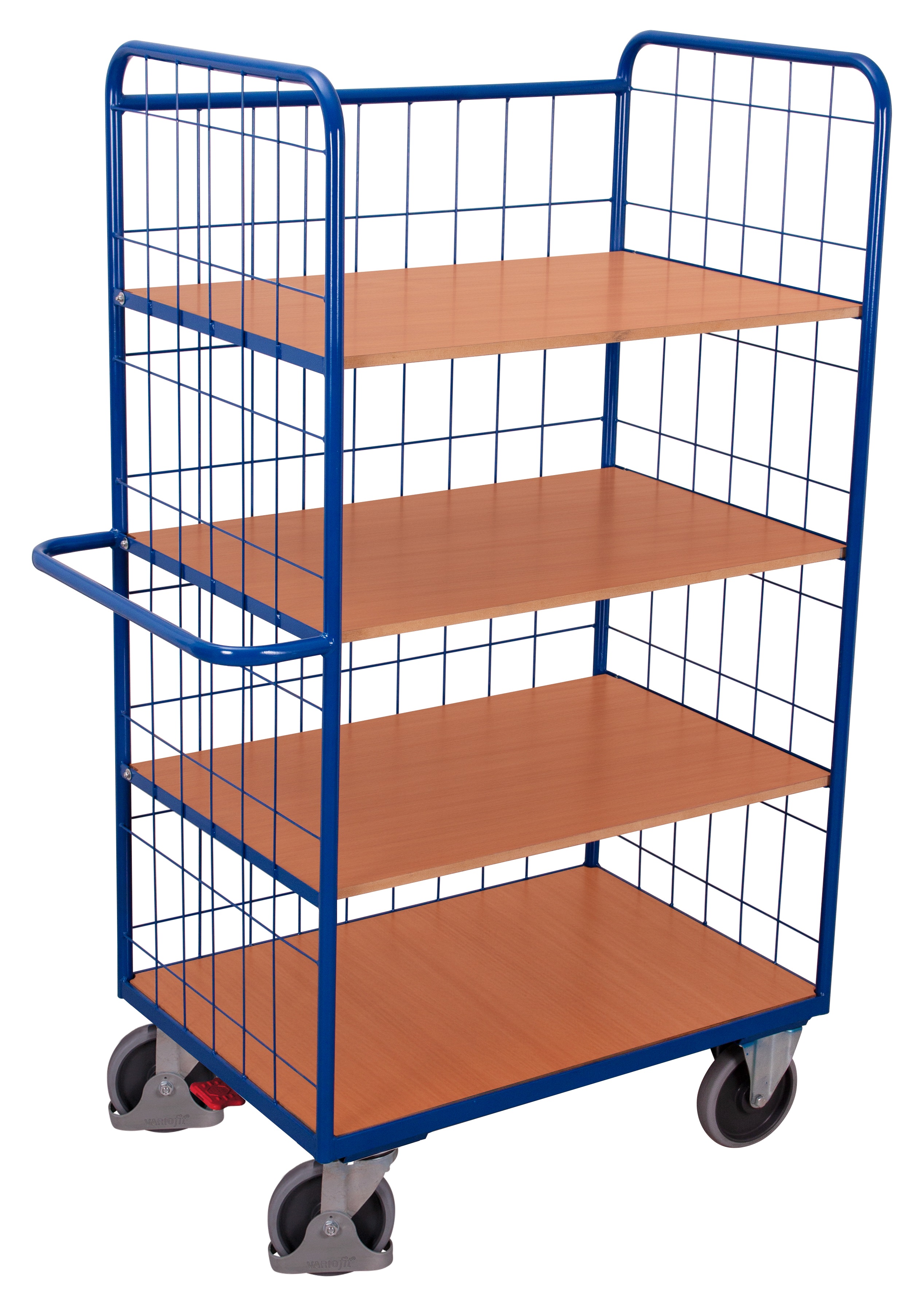 Etagenwagen, hoch mit klappbaren Etagenböden