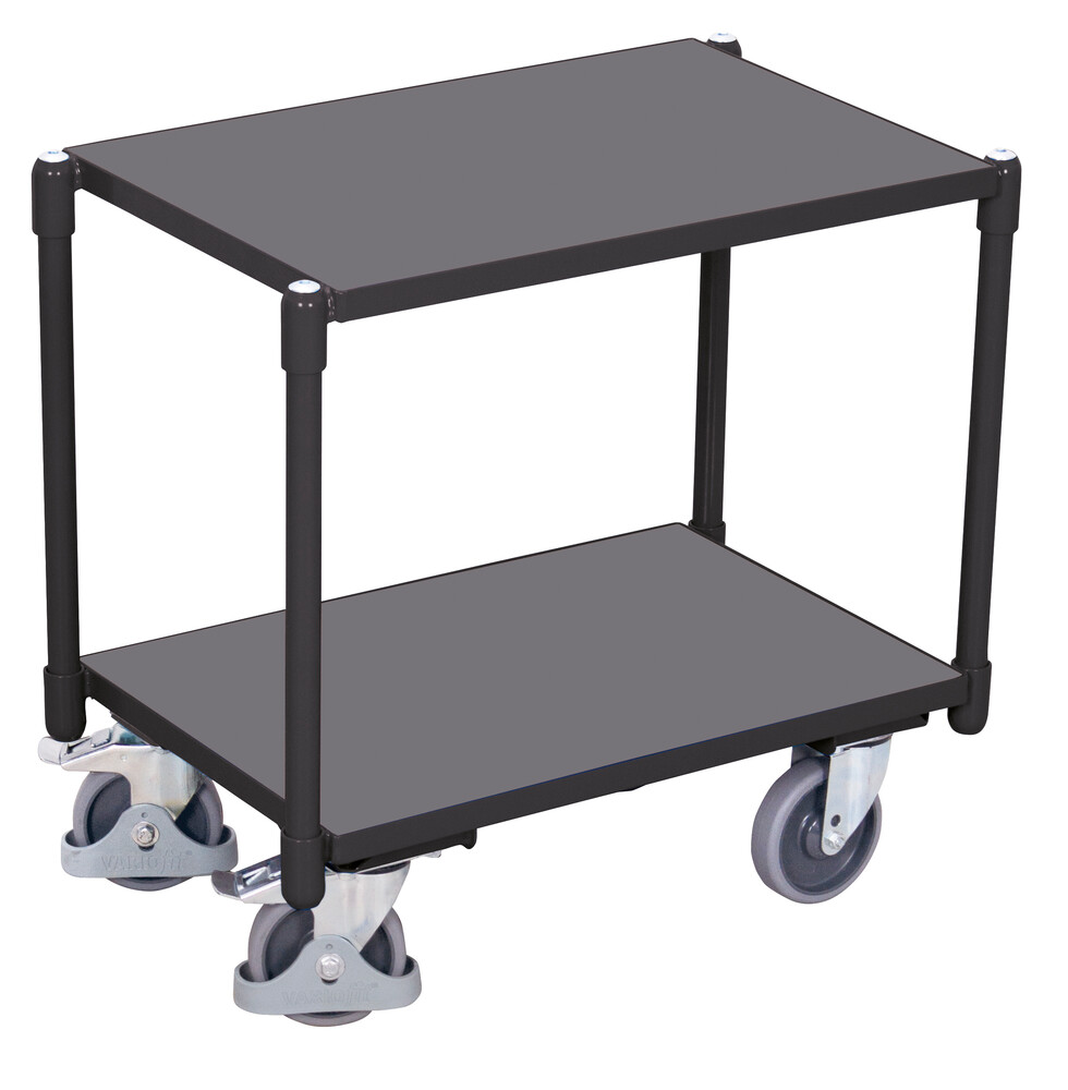 Euro system dolly with 2 load surfaces Euro system dolly with 2 load surfaces