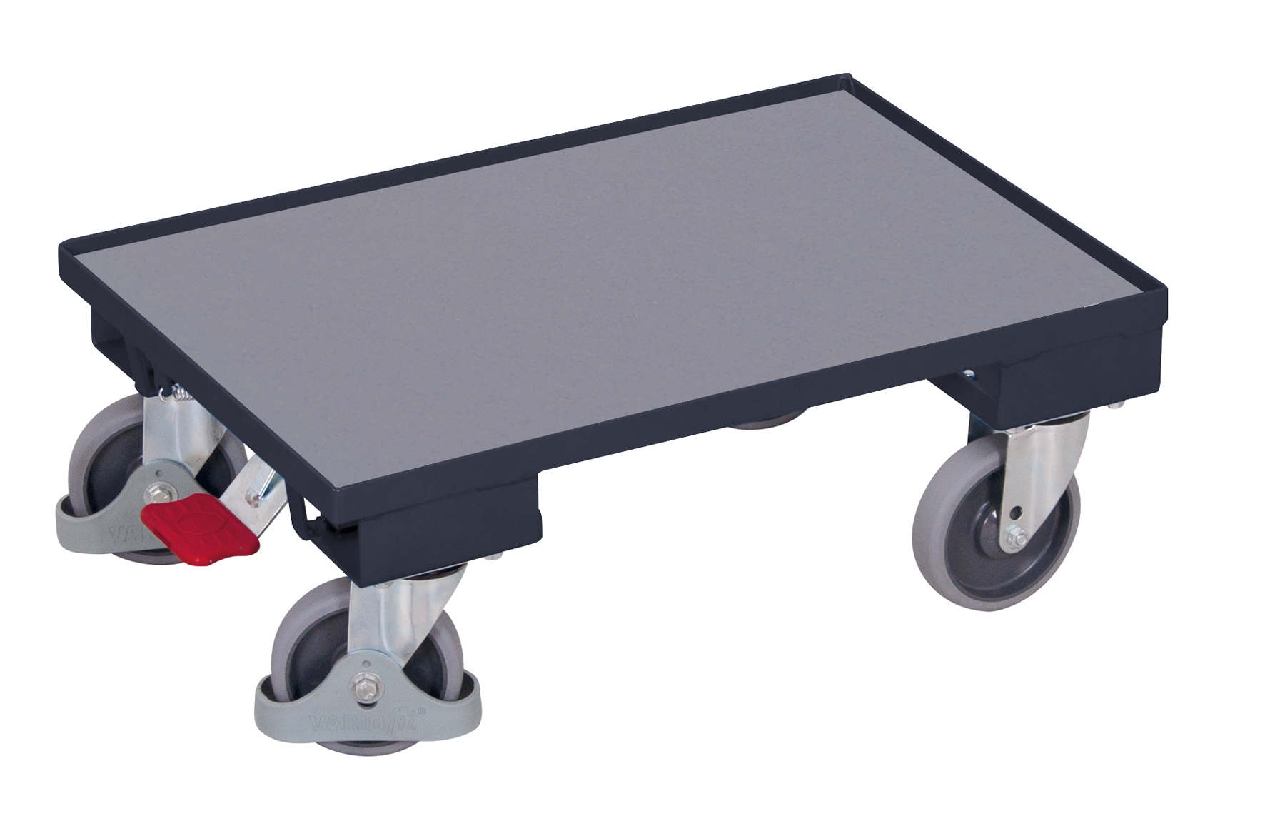 Euro-System-Roller mit Boden (10 mm Rand)