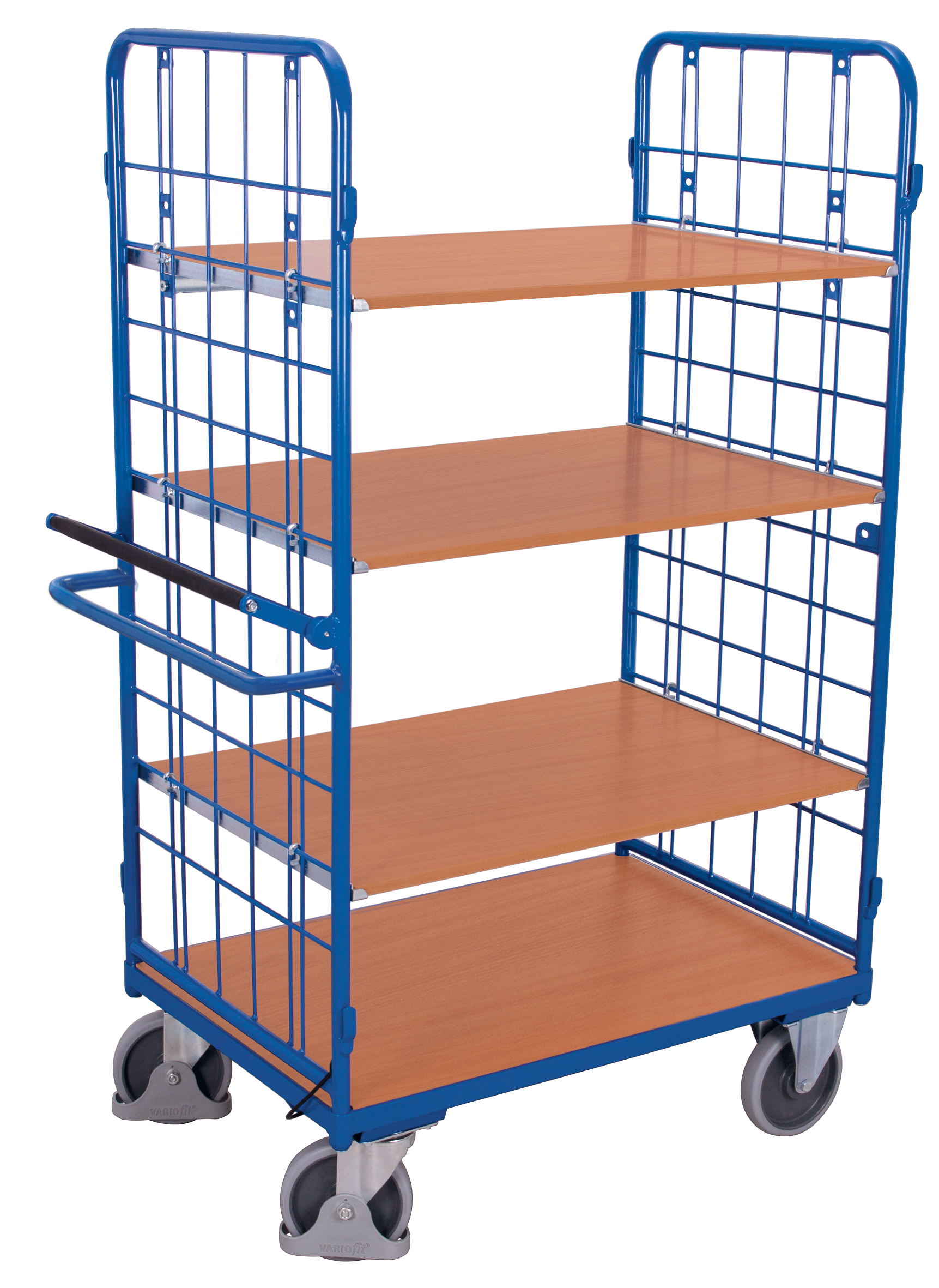 Etagenwagen, hoch mit Totmannbremse
