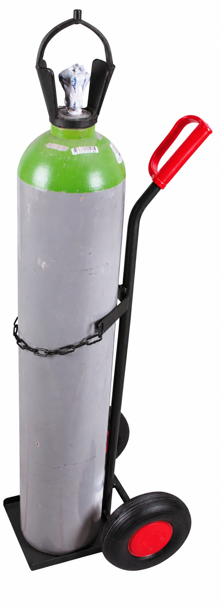 Stahlflaschenkarre für 1 Flaschen a 40 - 50 Ltr. Inhalt