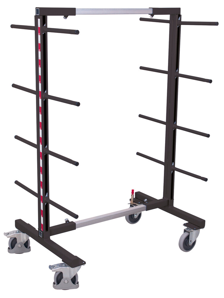 Carrier-spar trolley, two-sided