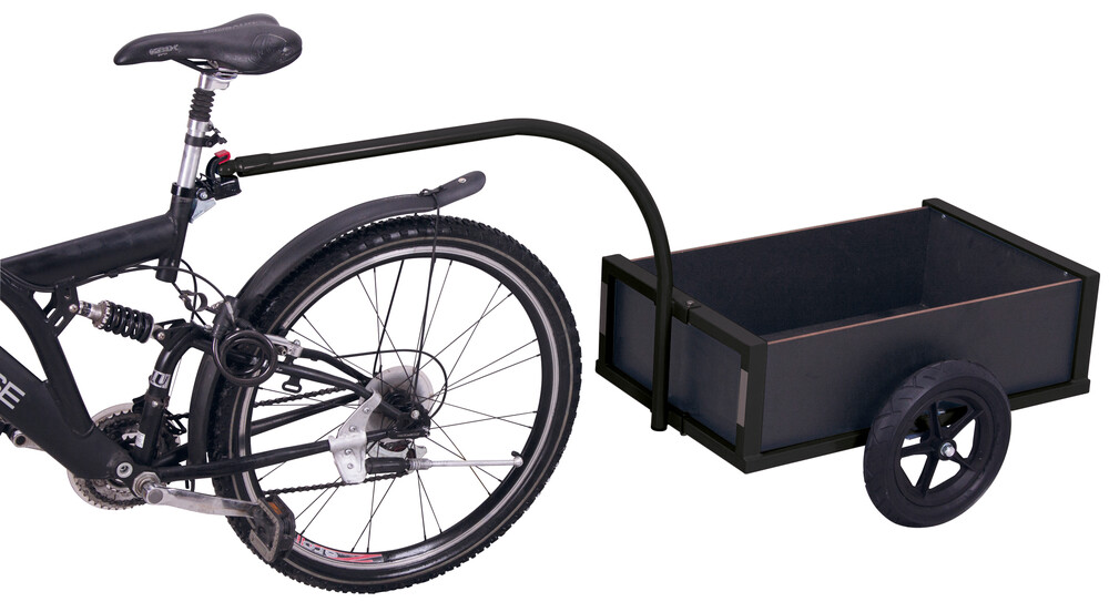 Lightweight bicycle trailer