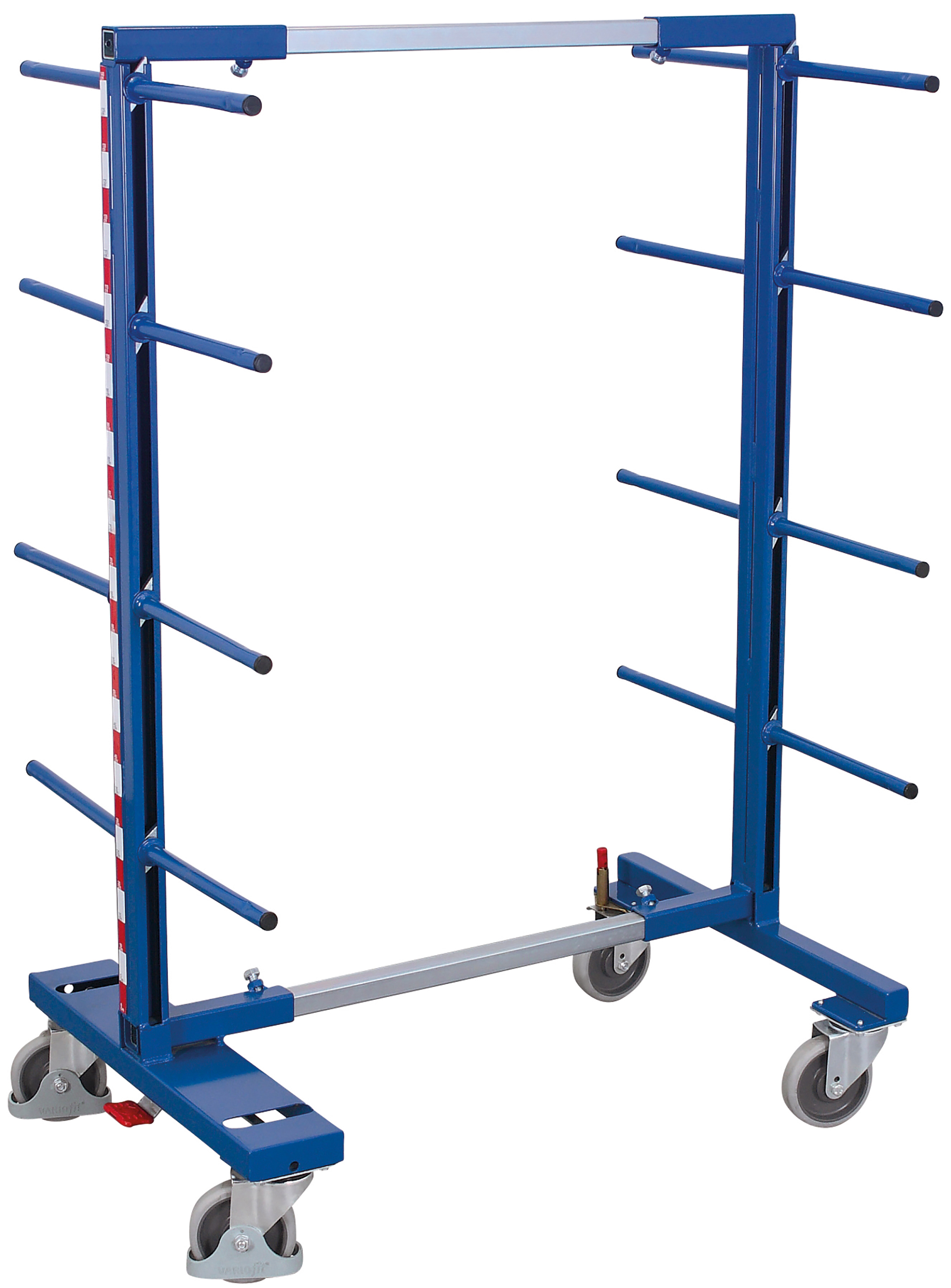 Rayonnage cantilever mobile double face Rayonnage cantilever mobile double face