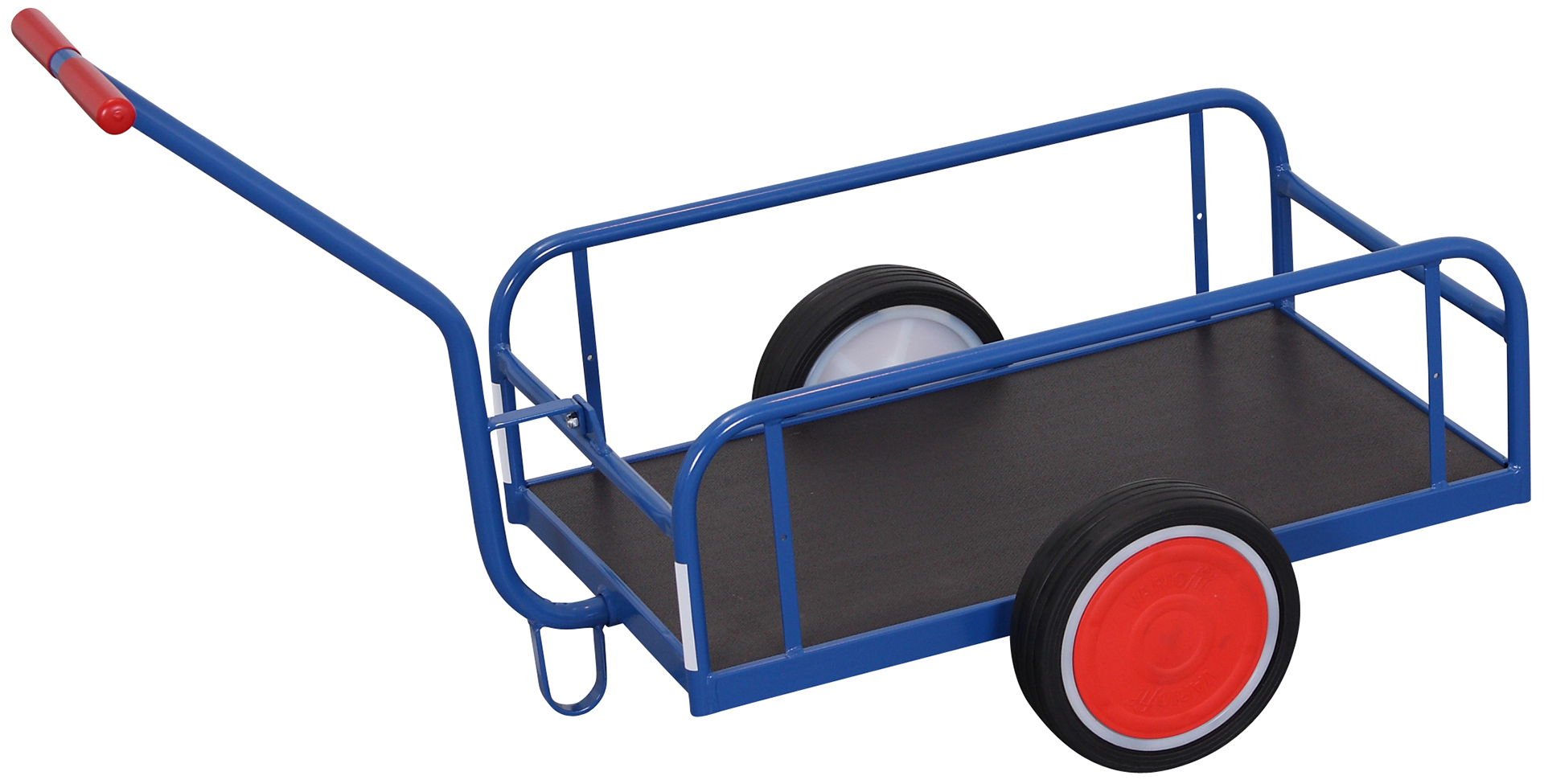 Hand truck without side walls