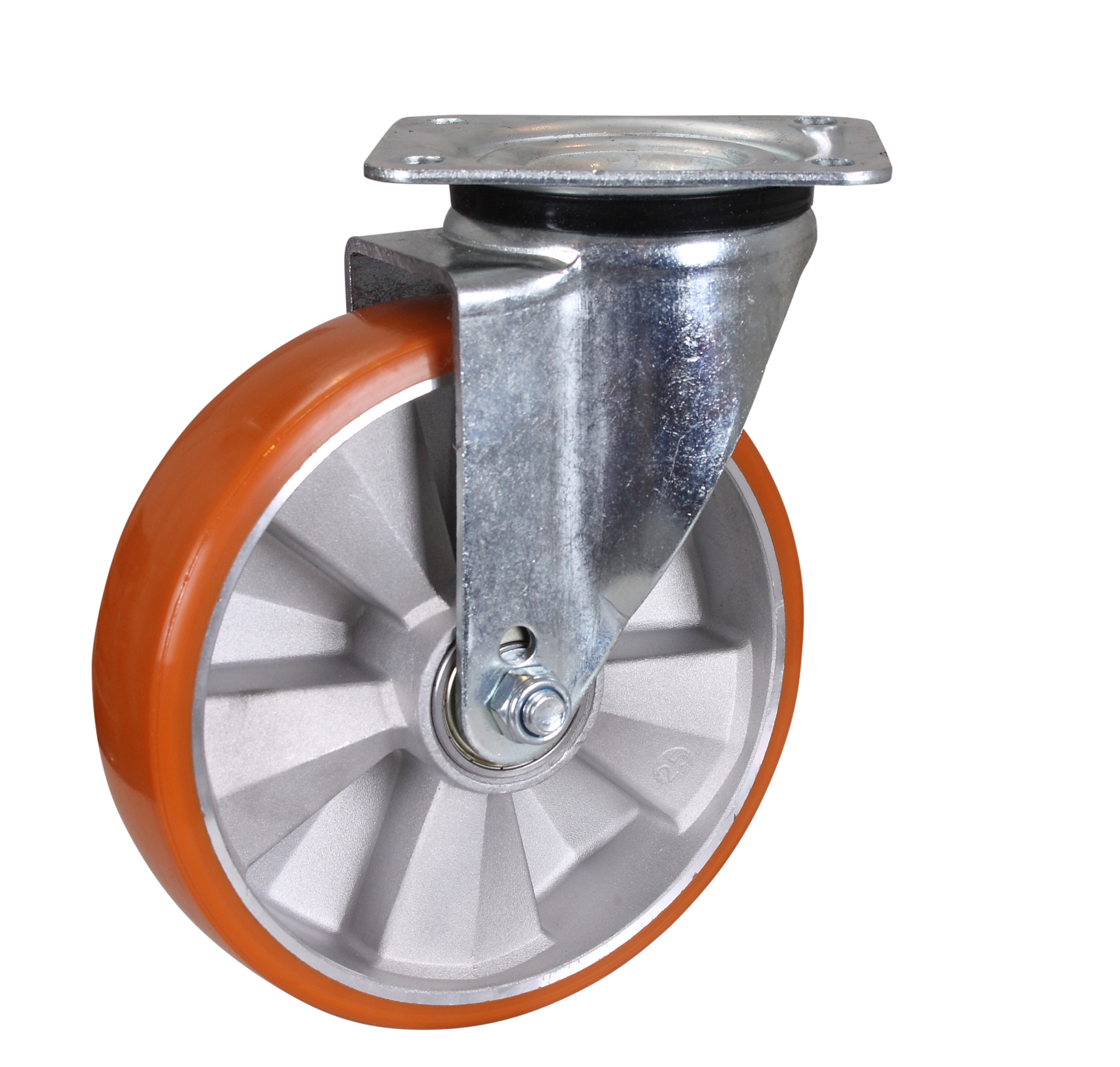 Roulette pivotante 92° Shore A