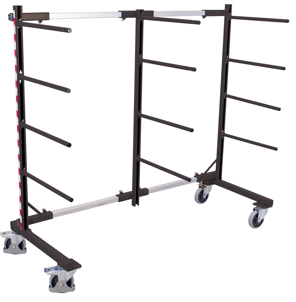 Carrier-spar trolley, one-sided