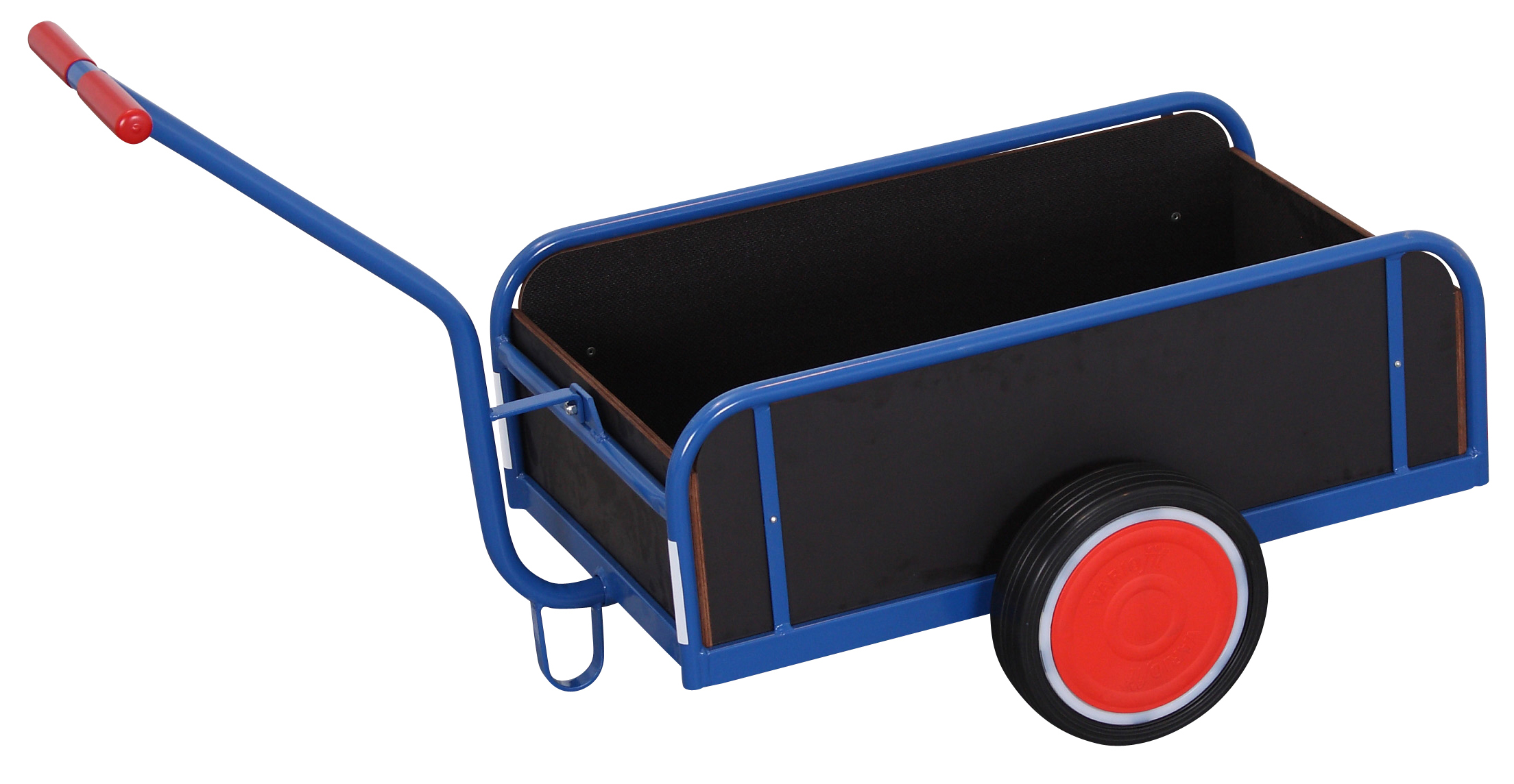 Hand truck with side walls
