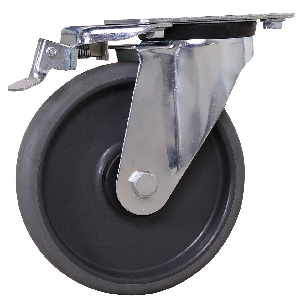 Richtungsrolle thermoplastisch, 200 x 40 mm, grau