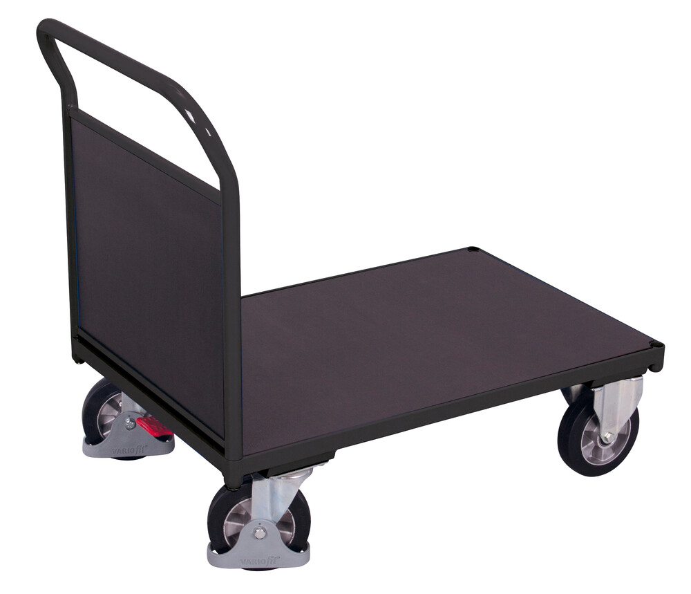 Chariot à 1 dossier avec contre-plaque étanche Chariot à 1 dossier avec contre-plaque étanche