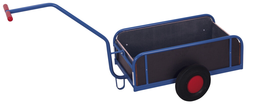 Hand truck with side walls