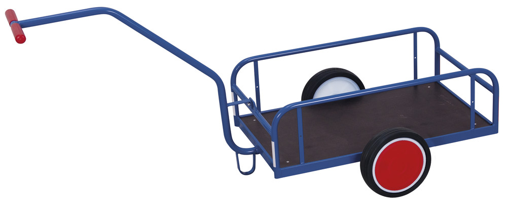 Hand truck without side walls