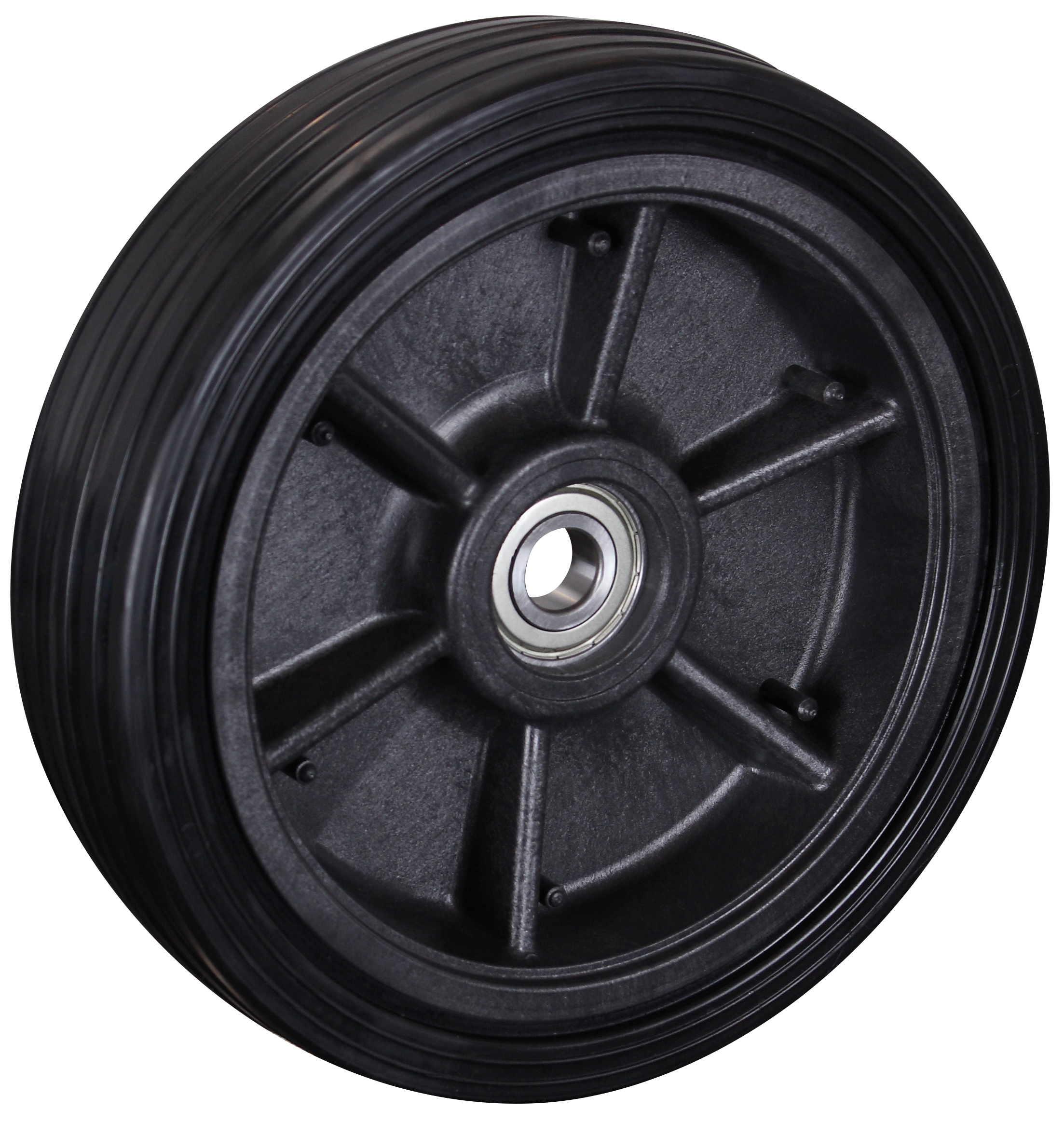 ESD Vollgummirad, 260 x 65 mm, schwarz