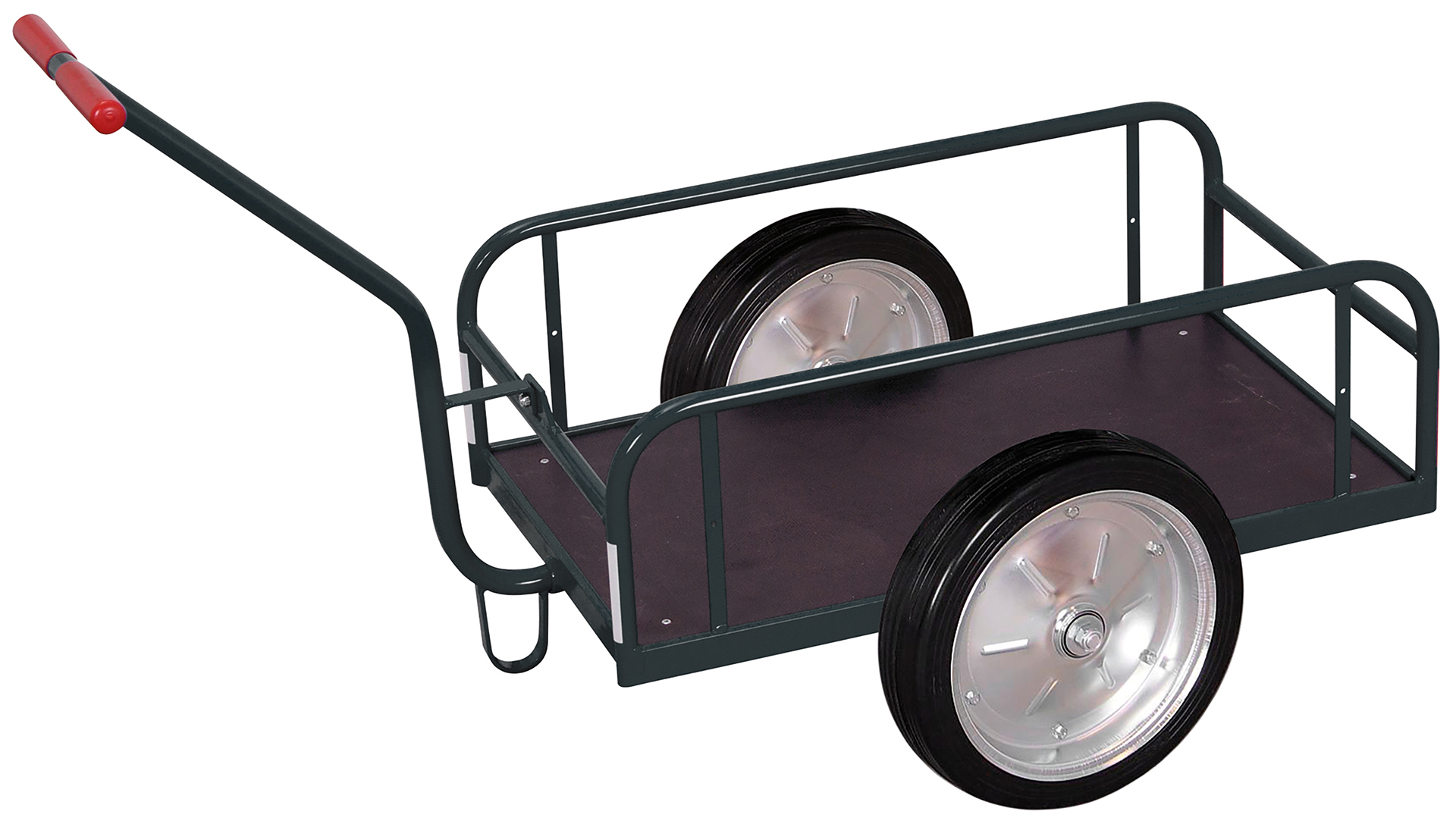 Hand truck without side walls