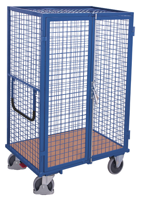 Shelf trolley fixed welded