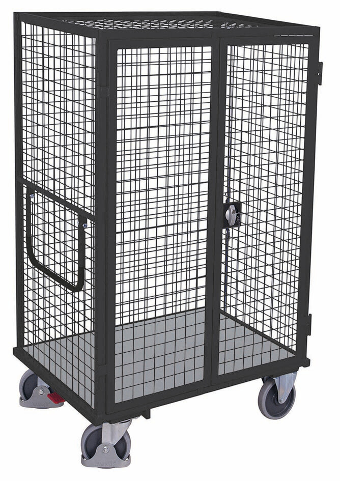 Shelf trolley fixed welded