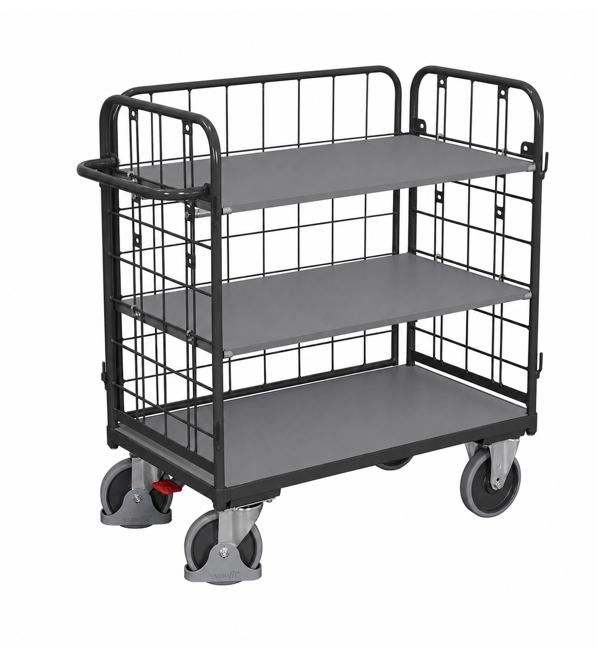 Etagenwagen niedrig